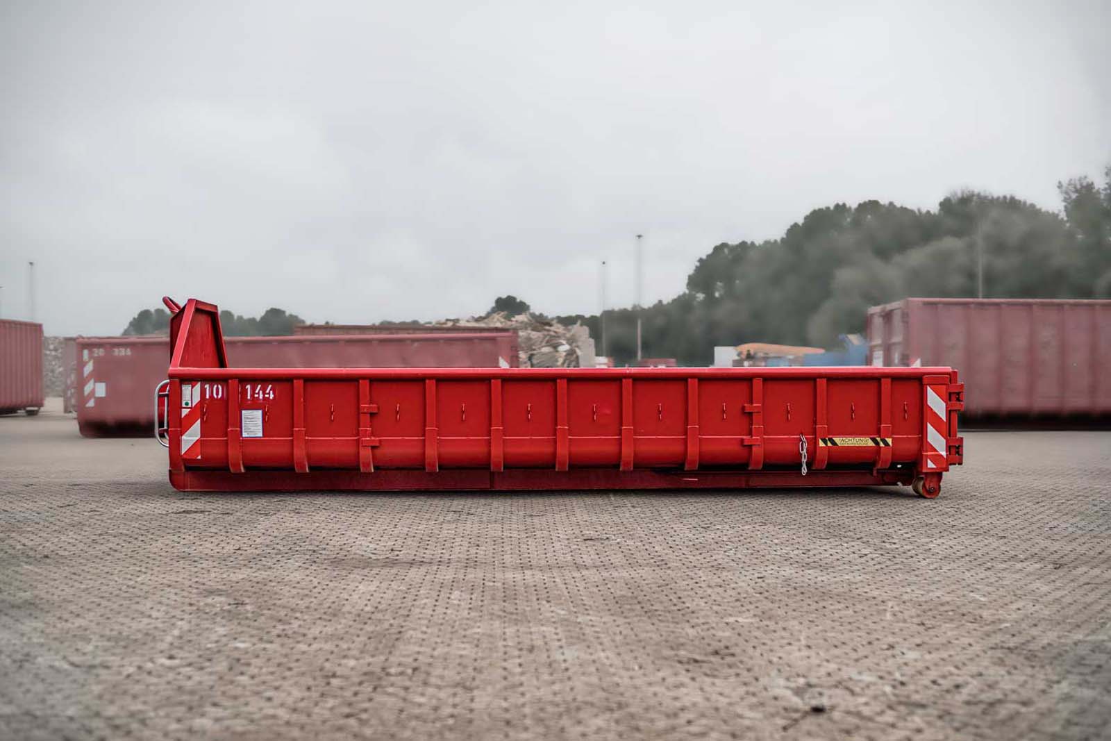 Absetzcontainer 7m³ offen -  Fa. Schröder Schrott & Metalle GmbH, Bremerhaven